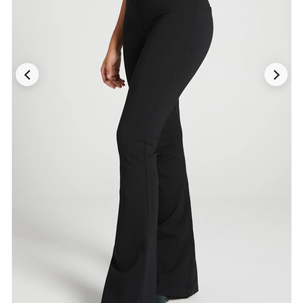 Betabrand Classic Black Dress Pant Yoga Pant 2XL Long - Picture 3 of 10